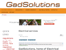 Tablet Screenshot of gadsolutions.biz